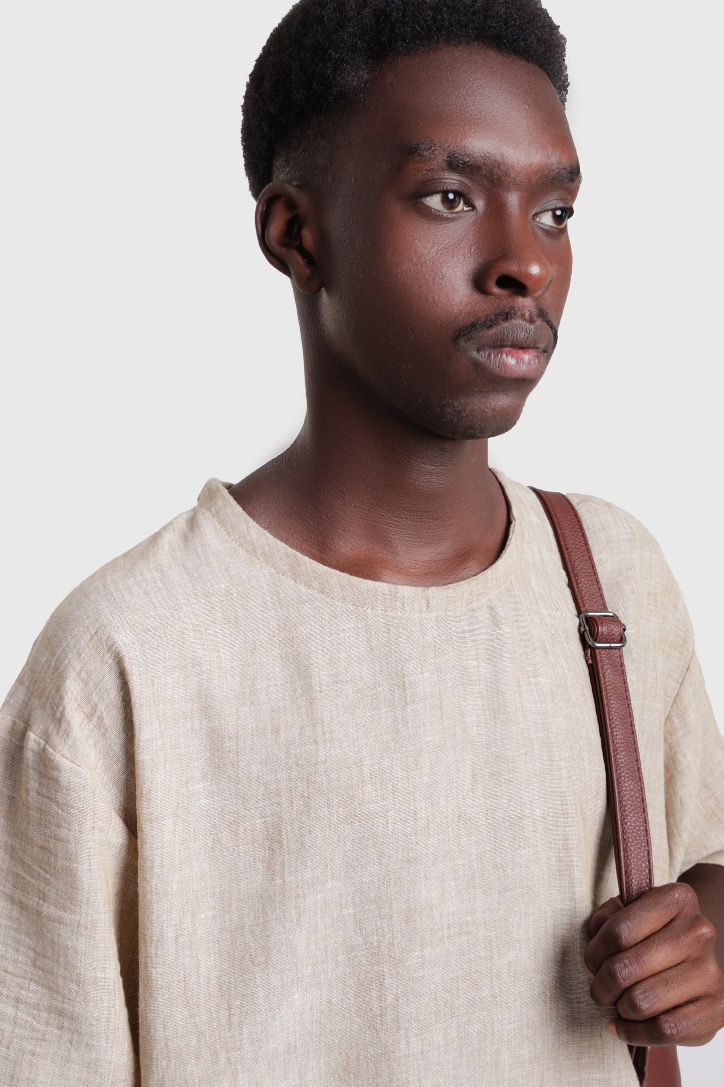 Linen Oversized T-Shirt