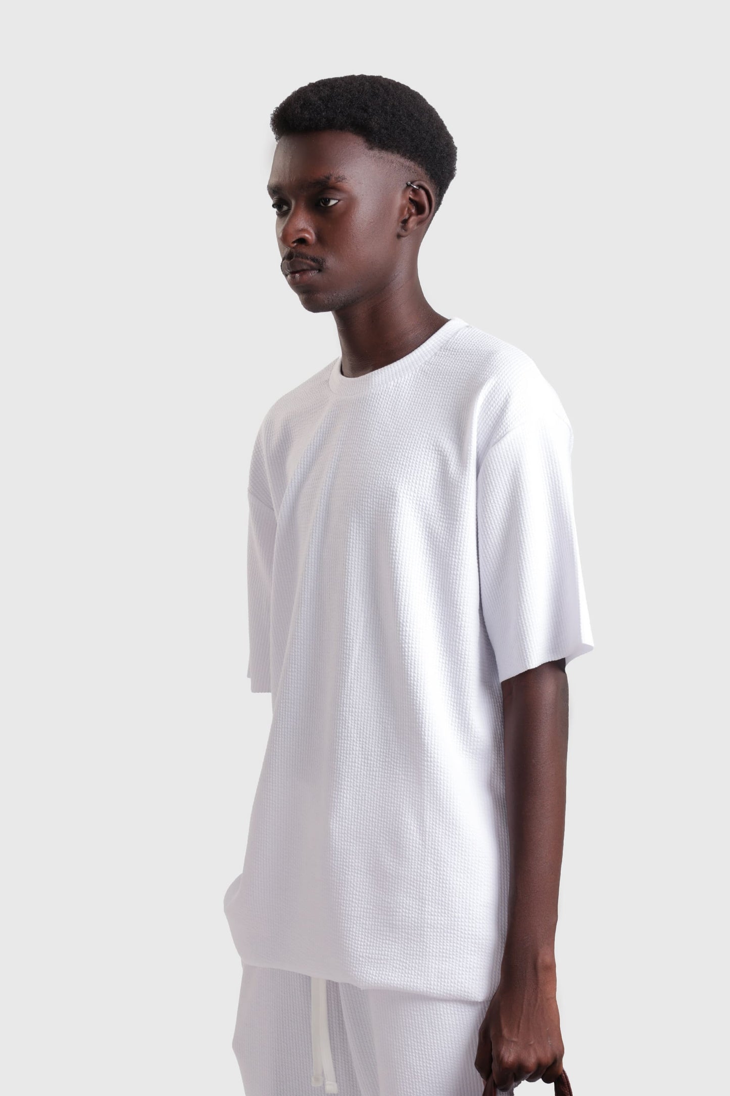 Ribbed Oversized T-Shirt