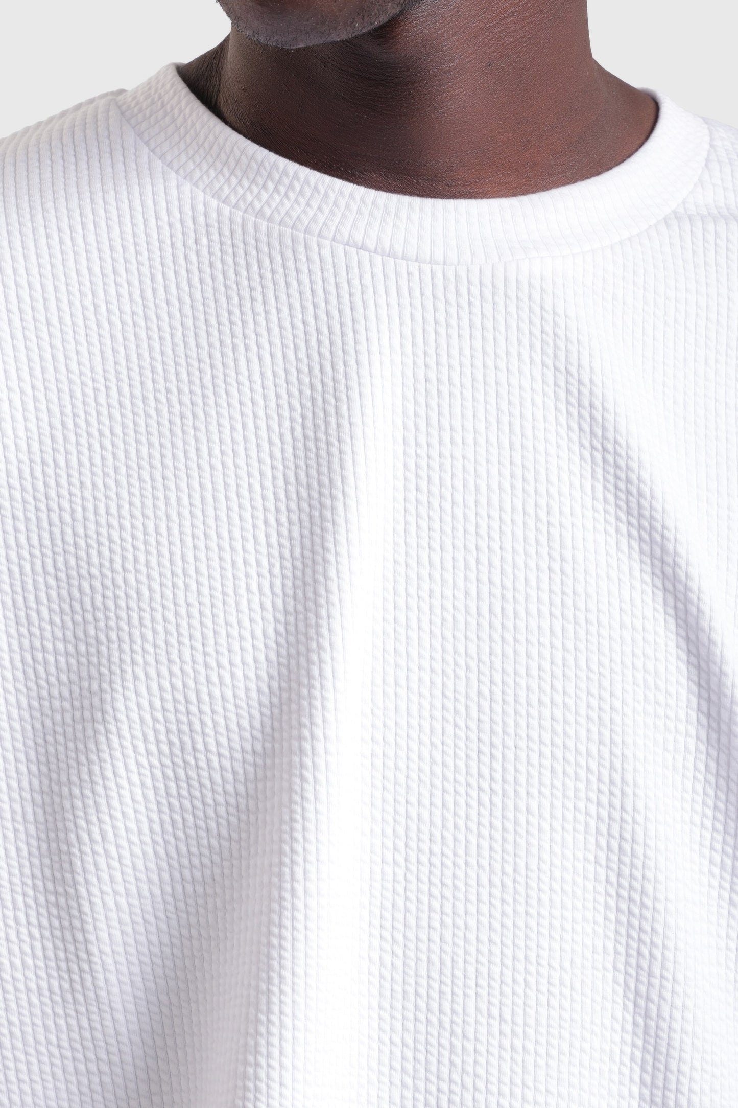 Ribbed Oversized T-Shirt