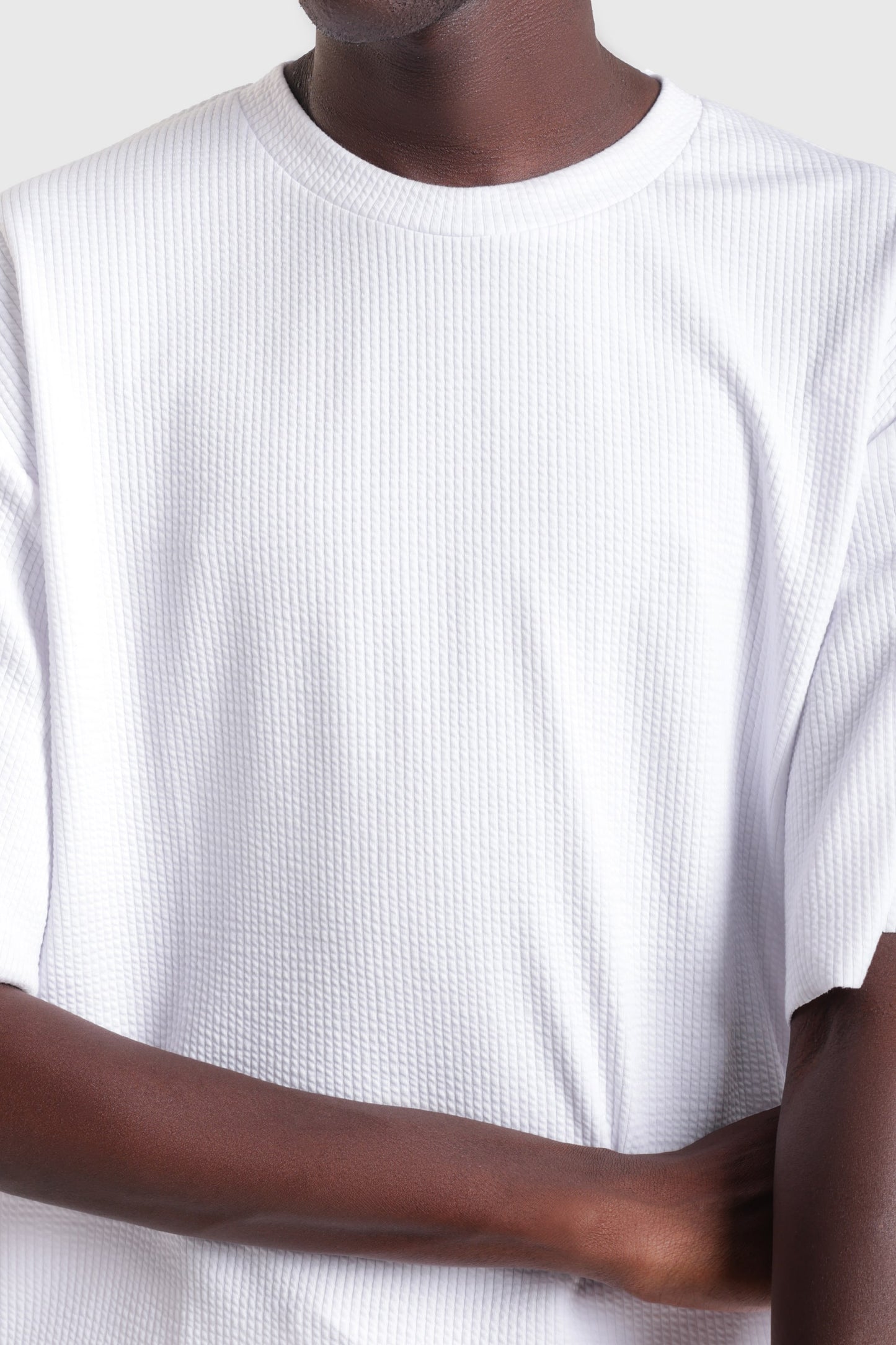 Ribbed Oversized T-Shirt