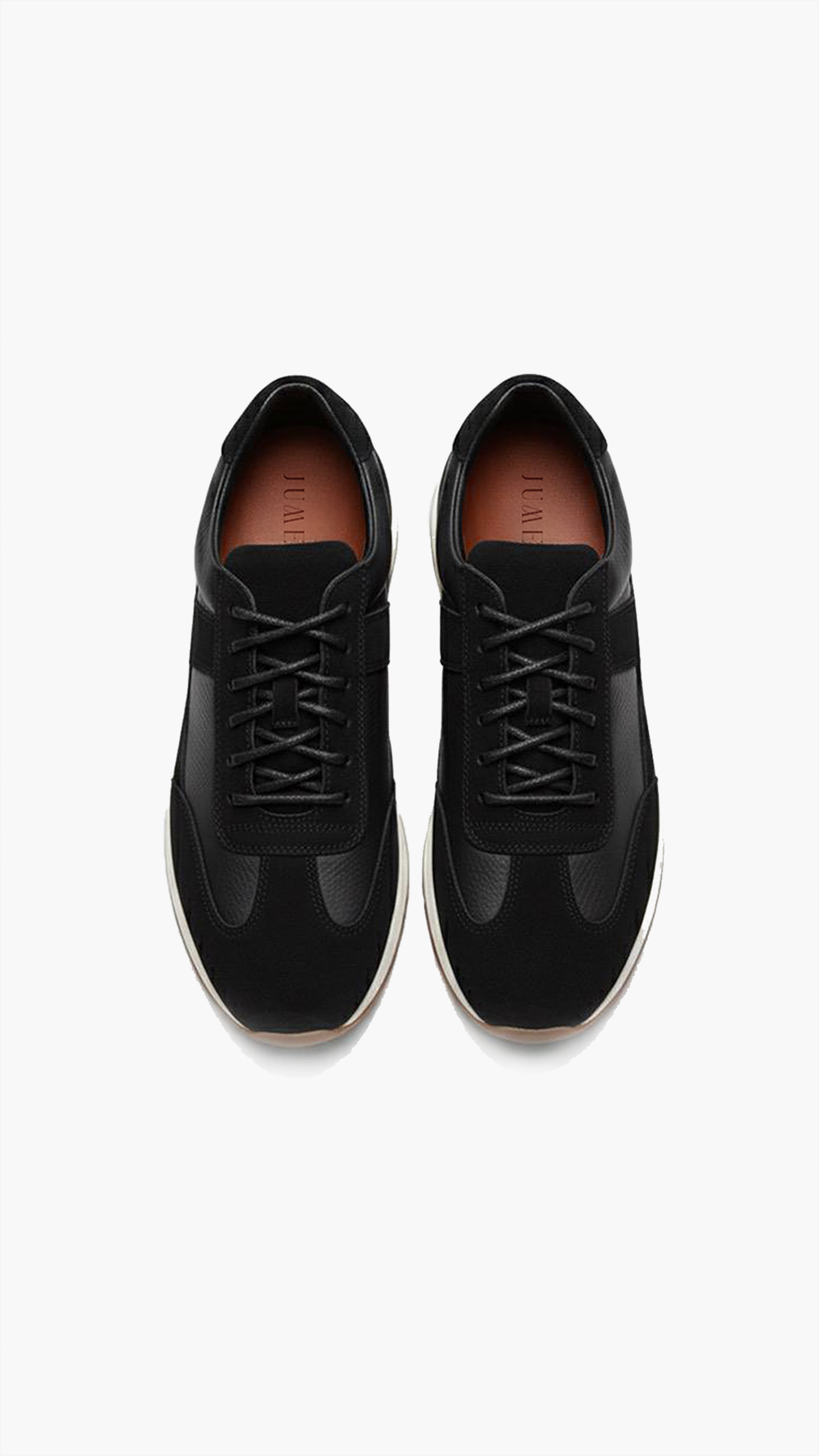 Jumel VANTÉ Black Leather Suede