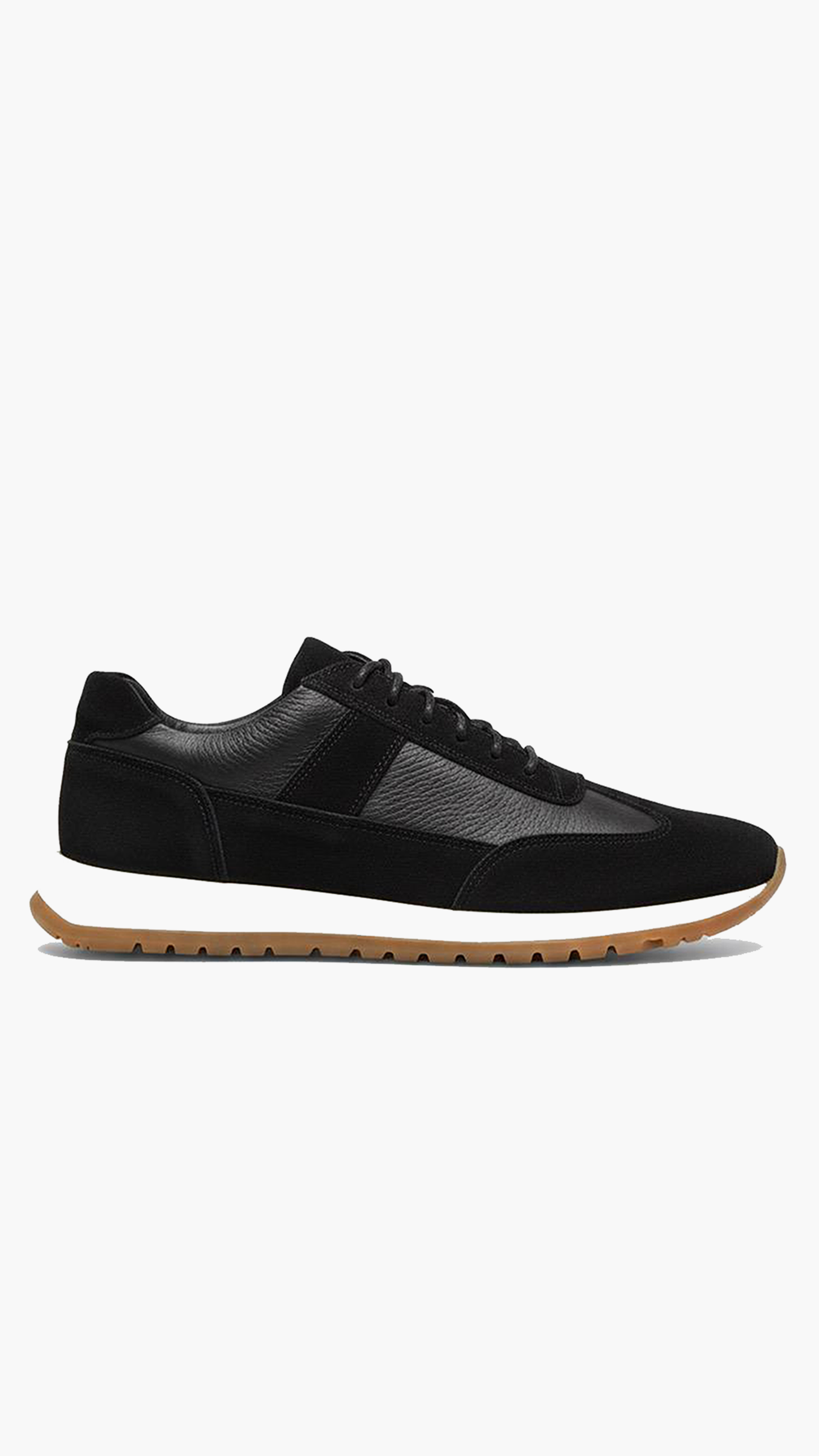 Jumel VANTÉ Black Leather Suede