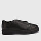 Natural Leather Slip On Sneakers