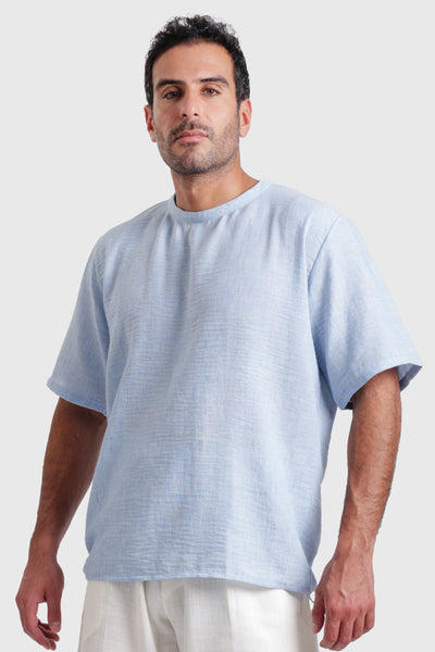 Linen Oversized T-Shirt