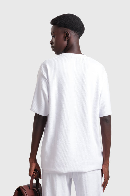 Ribbed Oversized T-Shirt