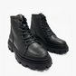 Jumel VANGUARD Black High-Top Leather Boot