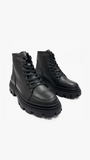 Jumel VANGUARD Black High-Top Leather Boot