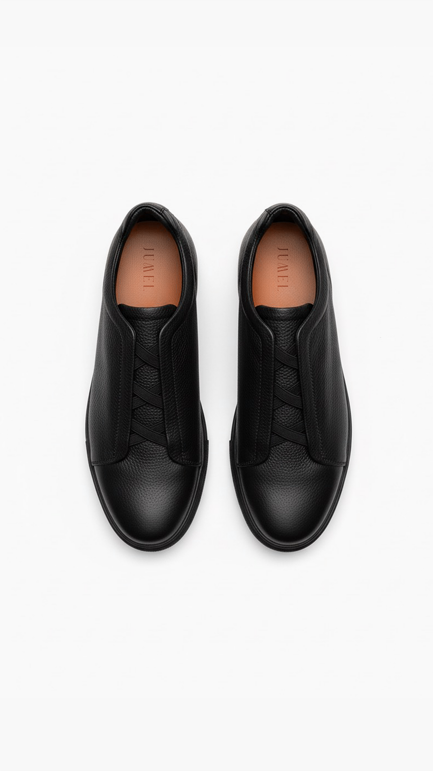 Jumel HAVEN Natural Black Slip On Sneakers