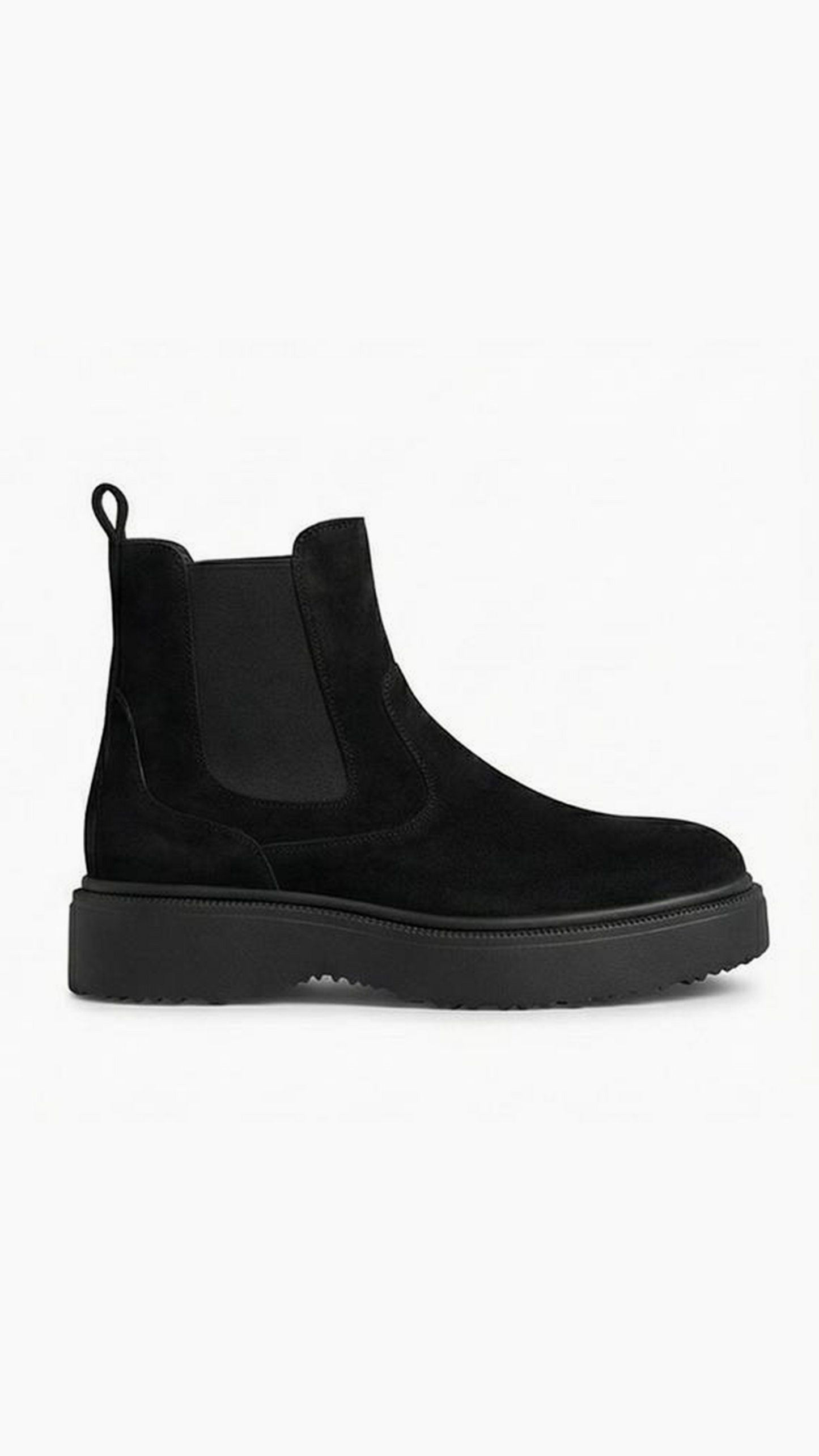 Jumel NOIR – Chamois Chelsea Boots