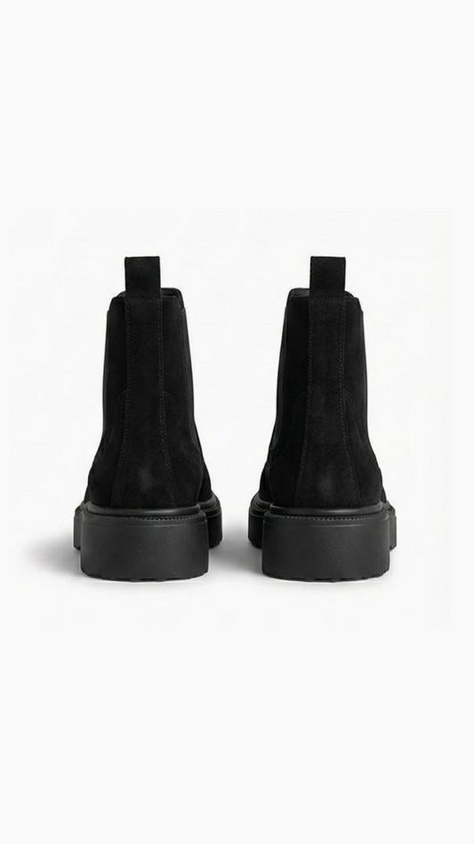 Jumel NOIR – Chamois Chelsea Boots