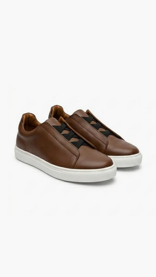 Jumel Cross™️ Smart Slip-On Sneaker-Brown