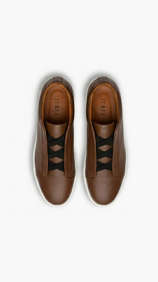Jumel Cross™️ Smart Slip-On Sneaker-Brown