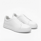 Jumel HAVEN Natural White Leather Slip On Sneakers
