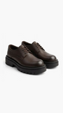 Jumel Brown REGENT Chunky Derby Shoes