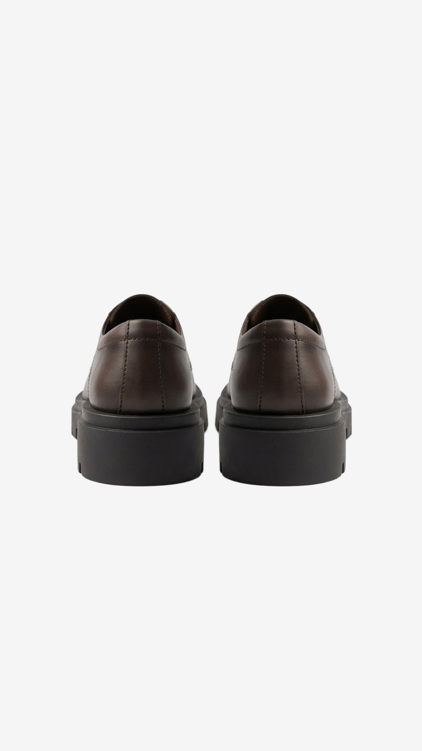 Jumel Brown REGENT Chunky Derby Shoes