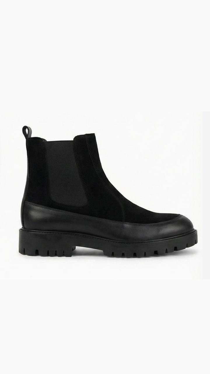 Jumel VECTOR Suede Zip Ankle Boots